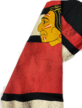 Chicago Blackhawks L/S Applique Crew Neck Tee-Black - Pro Jersey Sports