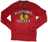 Reebok Chicago Blackhawks NHL Red Open Net Adult Long Sleeve Shirt - Pro Jersey Sports