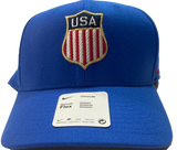 USA Hockey Shield Logo Royal Blue Classic 99 Flex Hat - Pro Jersey Sports