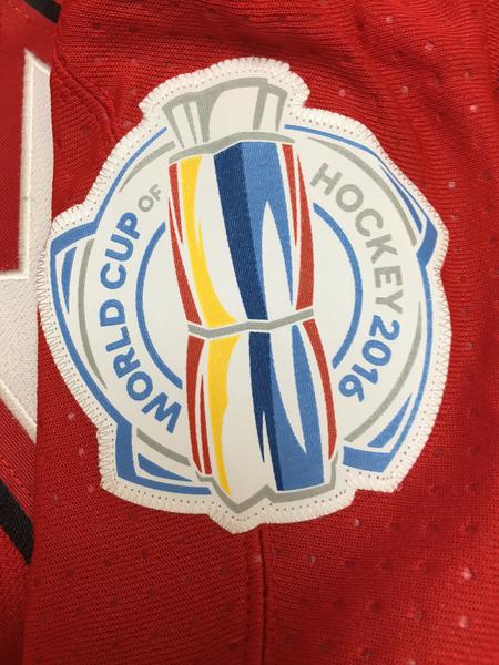 Men's Corey Crawford Canada Hockey Adidas 2016 World Cup of Hockey Player Jersey