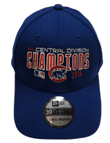Men's Chicago Cubs 2016 NL Central Division Champions New Era Royal MLB Team 39THIRTY Flex Hat - Pro Jersey Sports - 2