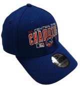 Men's Chicago Cubs 2016 NL Central Division Champions New Era Royal MLB Team 39THIRTY Flex Hat - Pro Jersey Sports - 1
