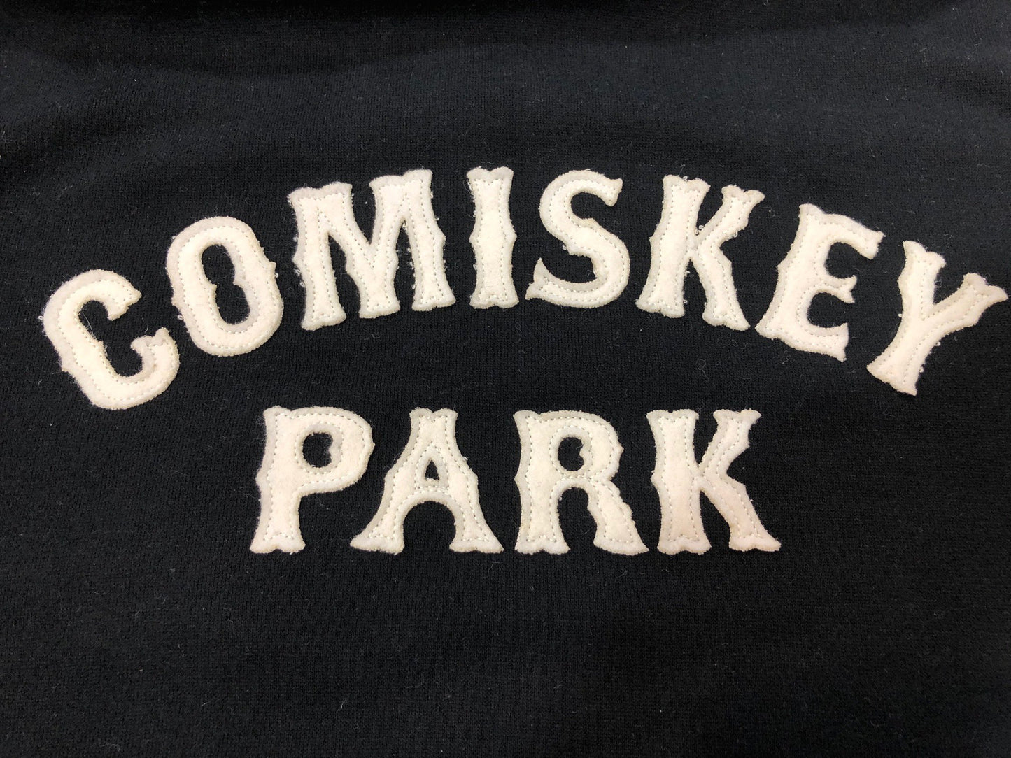 Men's Comiskey Park Heavyweight Black Hoodie