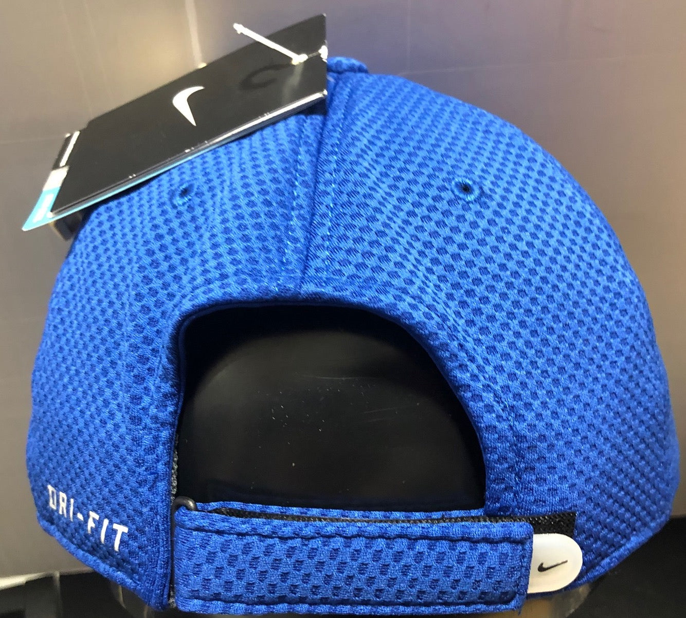Men's Kansas City Royals Nike Blue Mesh Logo Performance Adjustable Hat