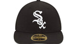 Men's Chicago White Sox New Era Black Authentic Collection On Field Low Profile Game 59FIFTY Fitted Hat - Pro Jersey Sports