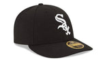 Men's Chicago White Sox New Era Black Authentic Collection On Field Low Profile Game 59FIFTY Fitted Hat - Pro Jersey Sports