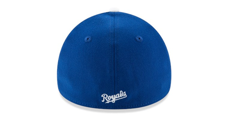 Men’s New Era Kansas City Royals Blue MLB Team Classic 39Thirty Flex Fit Hat