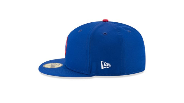 Mens Chicago Cubs New Era Royal MLB18 Authentic Collection Prolight 59FIFTY Fitted Hat