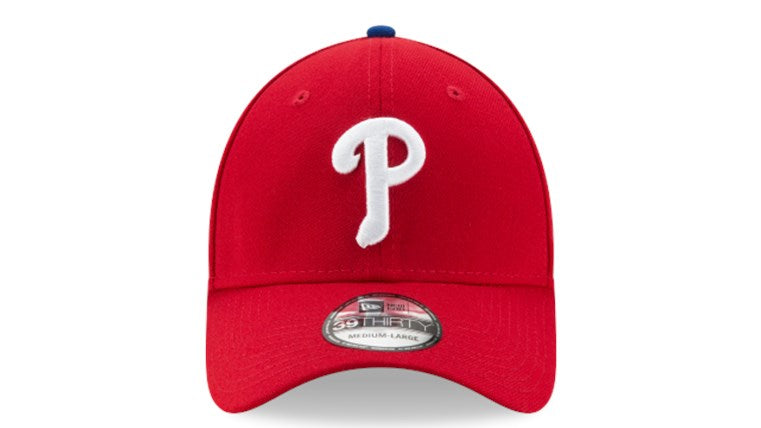 Mens MLB New Era Philadelphia Phillies Team Classic 39THIRTY Flex Fit Hat