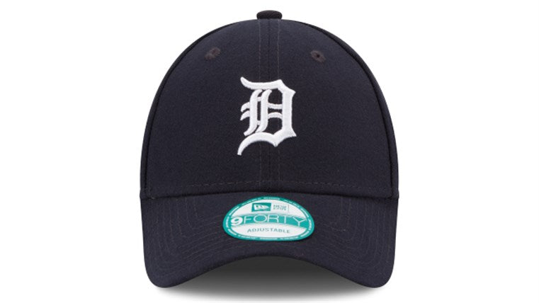 Detroit Tigers The League Navy 9FORTY Adjustable Home Cap