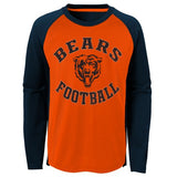 Youth Chicago Bears Air Raid Long Sleeve Tee - Pro Jersey Sports