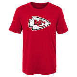 Youth Kansas City Chiefs NFL Red Primary Logo Tee - Pro Jersey Sports
