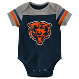 Newborn/Infant Chicago Bears Short Sleeve Creeper - Pro Jersey Sports