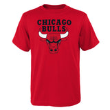 Child Chicago Bulls Red Primary Logo Tee - Pro Jersey Sports