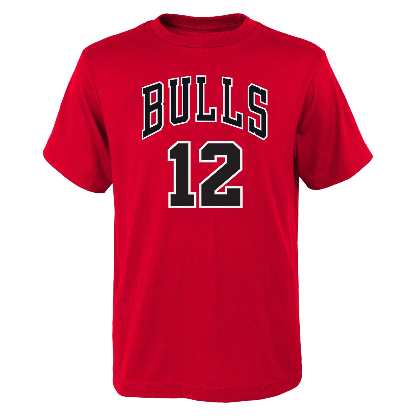 Youth Chicago Bulls Ayo Dosunmu Red NBA Player Name And Number T-Shirt