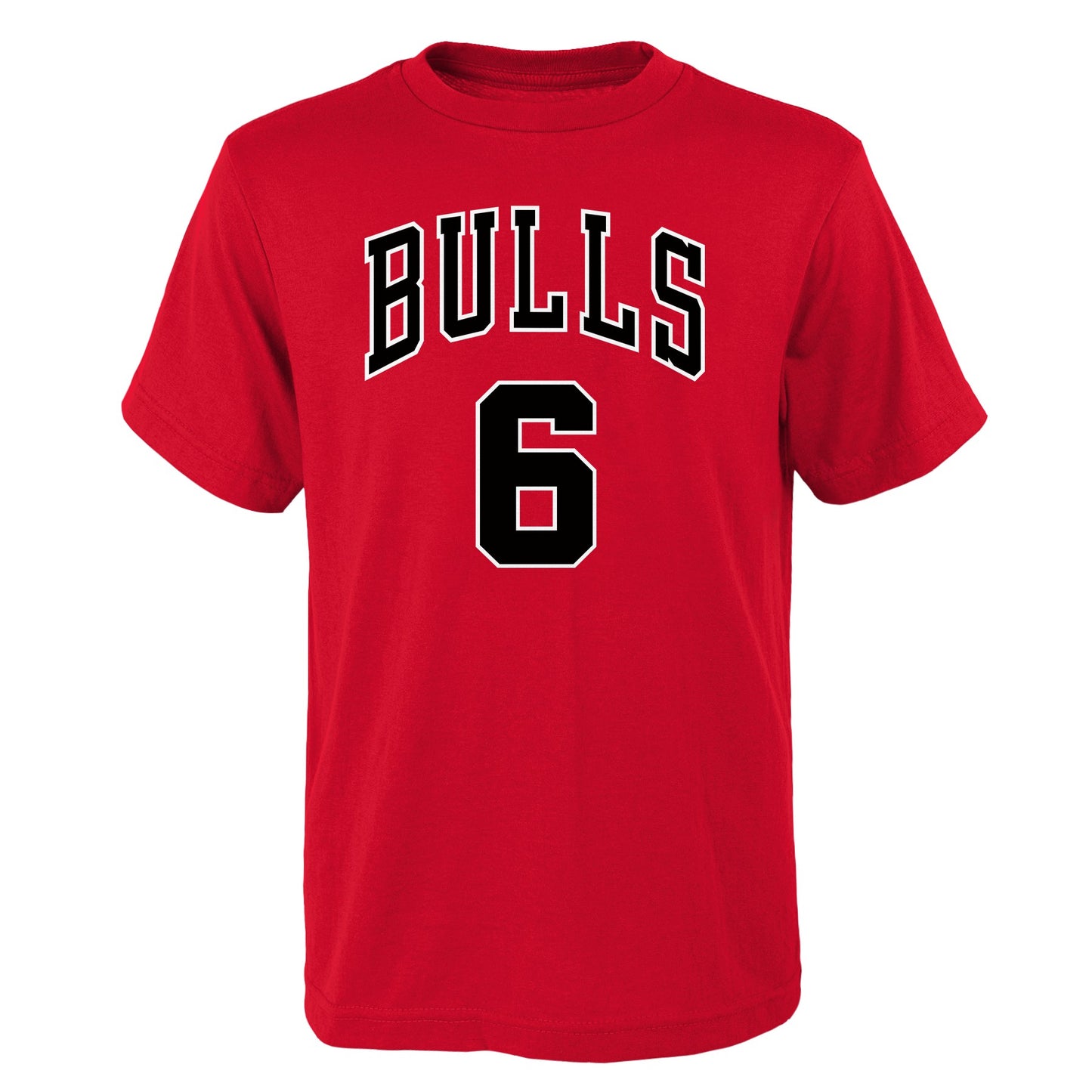 Youth Chicago Bulls Alex Caruso Red NBA Player Name And Number T-Shirt
