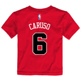 Child Alex Caruso Chicago Bulls Name And Number Tee - Pro Jersey Sports