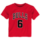 Toddler Alex Caruso Red Chicago Bulls Name & Number T-Shirt - Pro Jersey Sports