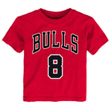 Child Zach Lavine Chicago Bulls Name And Number Tee - Pro Jersey Sports