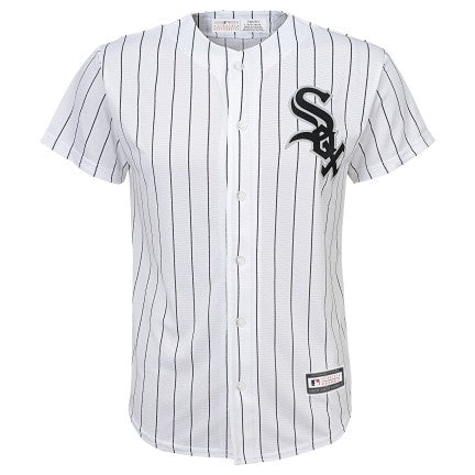 Youth MLB Branded Chicago White Sox Blank White Home Cool Base Jersey