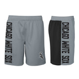 Youth Chicago White Sox Oh Yeah Black/Gray Active Shorts - Pro Jersey Sports