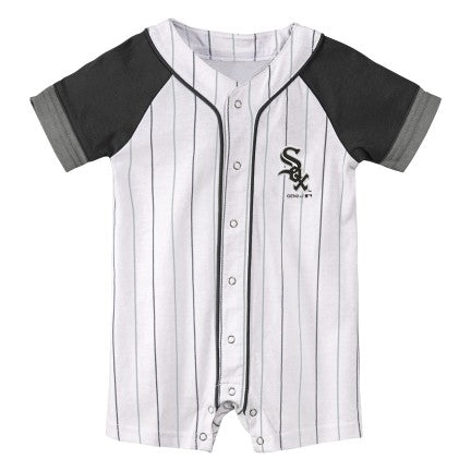 Infant MLB Chicago White Sox Little Slugger Short Sleeve Coverall