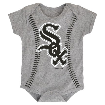 Chicago White Sox Newborn & Infant Running Home 3-Piece Bodysuit Set