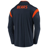 Men's Chicago Bears Mission Primary Long Sleeve Fanatics Performance Windshirt - Pro Jersey Sports