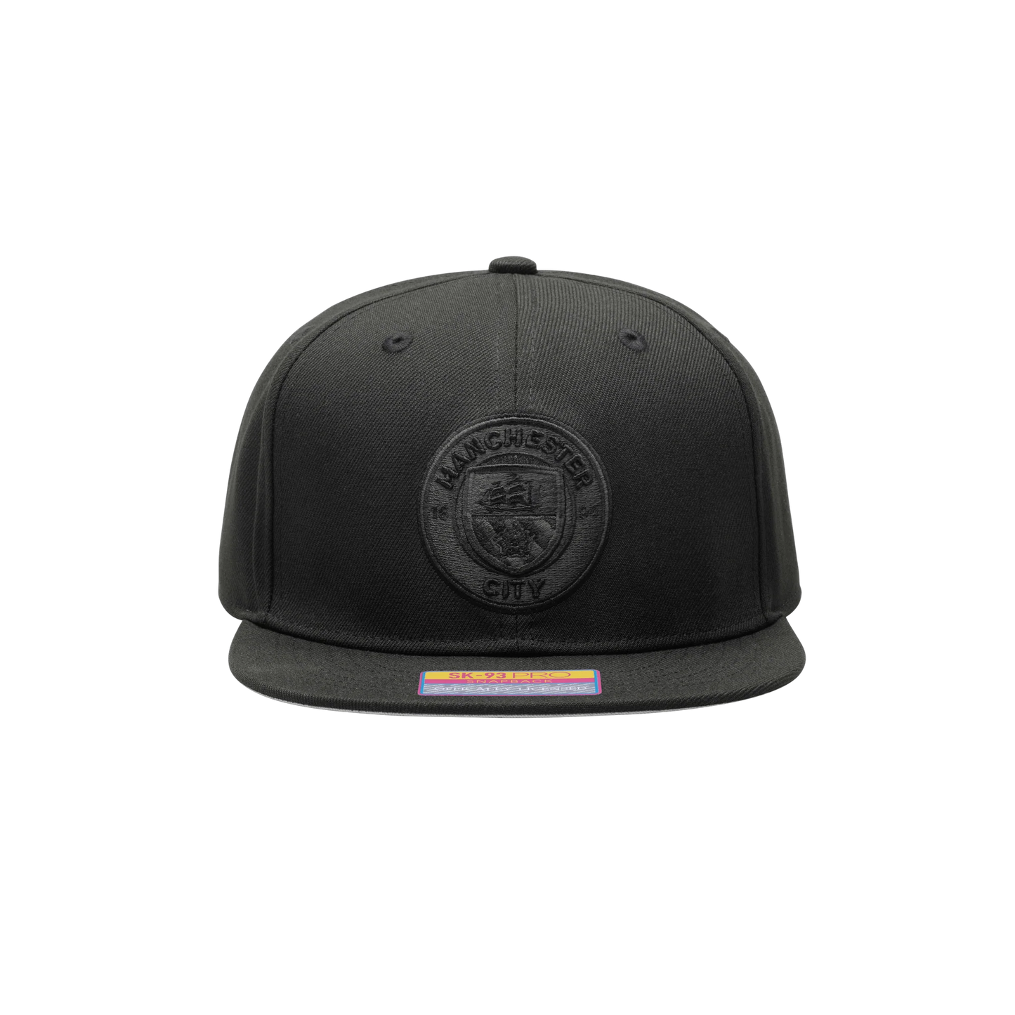 Manchester City FC Tonal Black Dusk Snapback Hat