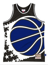 Men's Orlando Magic Mitchell & Ness Black Hardwood Classics Blown Out Fashion Jersey - Pro Jersey Sports