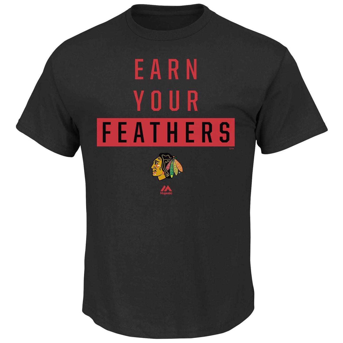 Chicago Blackhawks Have Pride Tee By Majestic