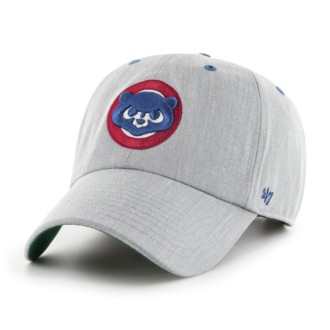 Chicago Cubs Cooperstown Gray Full Count Clean Up Hat By '47 Brand