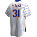 Men’s Nike Mike Piazza New York Mets Cooperstown Collection Royal Pinstripe Replica Jersey - Pro Jersey Sports