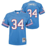 Youth Earl Campbell Houston Oilers 1980 Mitchell & Ness Powder Blue Retired Player Vintage Replica Jersey - Pro Jersey Sports