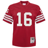 Youth San Francisco 49ers Joe Montana Mitchell & Ness Scarlet Retired Player Vintage Replica Jersey - Pro Jersey Sports