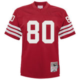 Youth San Francisco 49ers Jerry Rice Mitchell & Ness Scarlet Retired Player Vintage Replica Jersey - Pro Jersey Sports