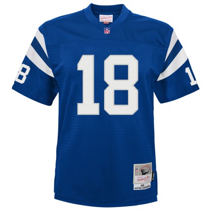 Youth Indianapolis Colts Peyton Manning 1998 Mitchell & Ness Royal Blue Retired Player Vintage Replica Jersey