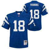 Youth Indianapolis Colts Peyton Manning 1998 Mitchell & Ness Royal Blue Retired Player Vintage Replica Jersey - Pro Jersey Sports