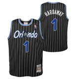 Youth Orlando Magic Anfernee  Penny Hardaway Mitchell & Ness NBA Black Hardwood Classic Swingman Jersey - Pro Jersey Sports