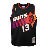 Youth Phoenix Suns Steve Nash Mitchell & Ness Black 1996-97 Hardwood Classics Swingman Jersey - Pro Jersey Sports
