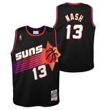 Youth Phoenix Suns Steve Nash Mitchell & Ness Black 1996-97 Hardwood Classics Swingman Jersey - Pro Jersey Sports