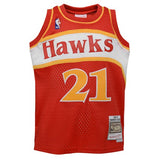 Youth Dominique Wilkins Atlanta Hawks Mitchell & Ness Red 1986-87 Hardwood Classics Swingman Jersey - Pro Jersey Sports