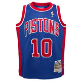 Youth Detroit Pistons Dennis Rodman Mitchell & Ness Royal 1988-89 Hardwood Classics Swingman Jersey - Pro Jersey Sports