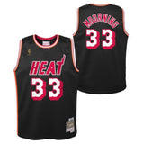 Youth Miami Heat Alonzo Mourning Mitchell & Ness Black 1996-97 Hardwood Classics Jersey - Pro Jersey Sports