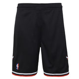 Youth Chicago Bulls Mitchell & Ness 1997 Black Hardwood Classics Swingman Shorts - Pro Jersey Sports