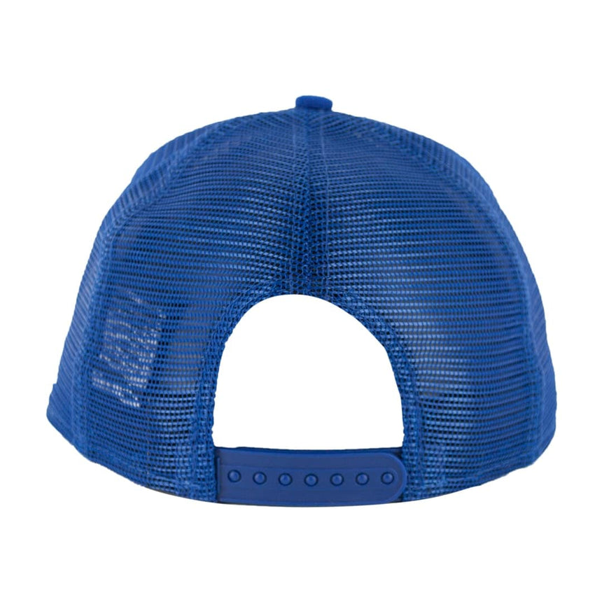 Montreal Expos New Era Blue 9FIFTY Mesh Trucker Snapback Hat - Pro Jersey Sports