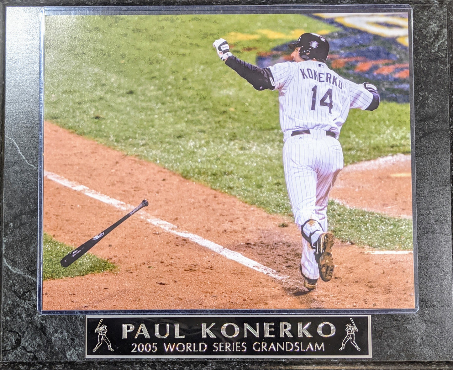 Paul Konerko 2005 World Series Grand Slam Chicago White Sox Wall Plaque