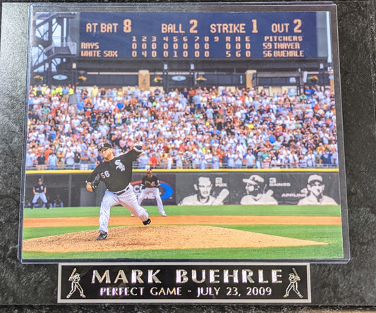 Mark Buehrle Perfect Game Chicago White Sox Wall Plaque