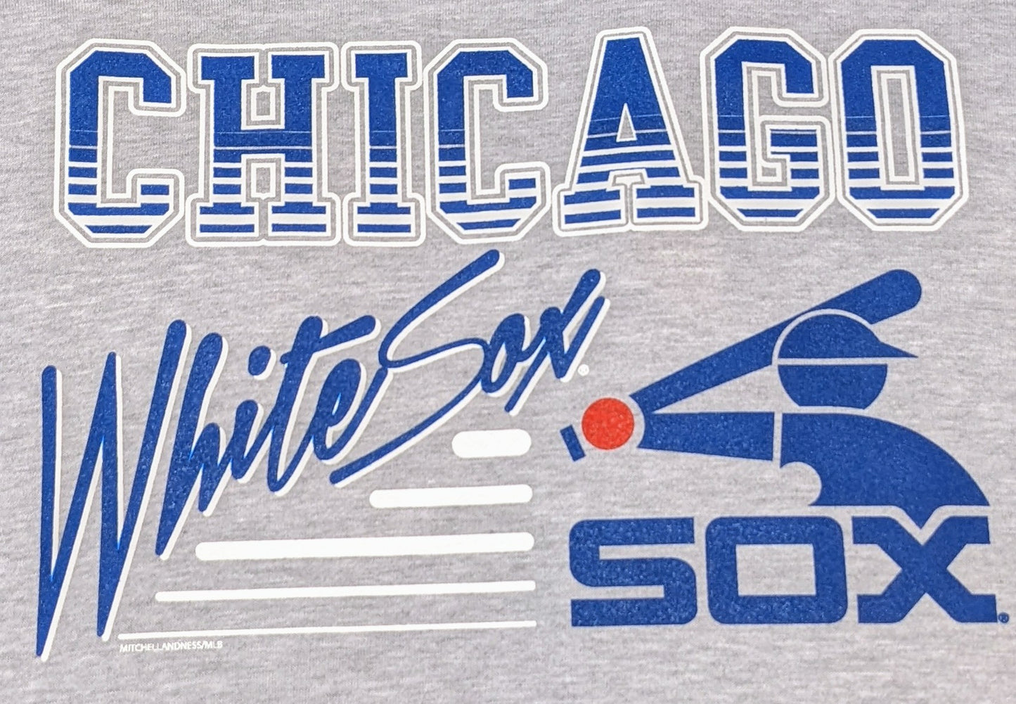 Men's Chicago White Sox Mitchell & Ness Heather Gray 1983 Cooperstown Collection Hoodie