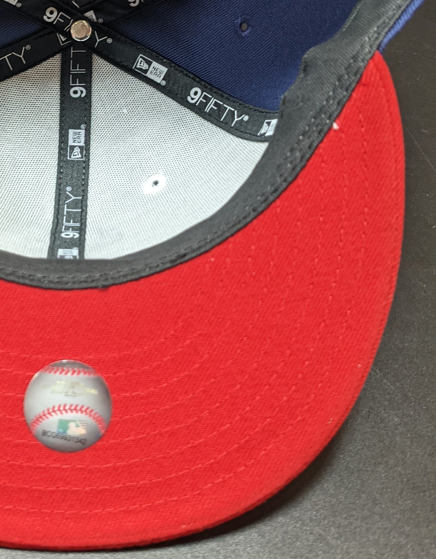 Mens Chicago White Sox New Era Navy Red White Mashup 9FIFTY Snapback Hat
